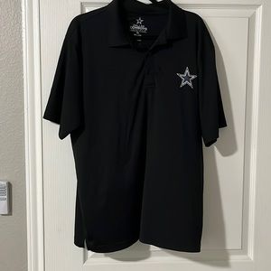 Cowboys black polo